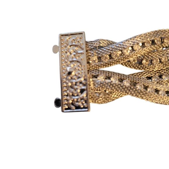 SILVER MAGNATIC Braided Bracelet - Picture 5 of 6